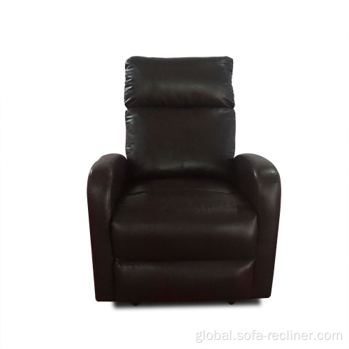 Manual Single Sofa Amercian Style Leather Living Room Reclining Single Sofa Manufactory